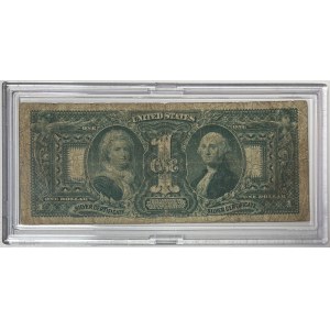 USA, 1 strieborný dolár 1896