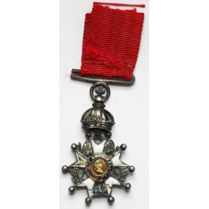 Frankreich, Miniatur des nationalen Ordens der Ehrenlegion (1814-1815 oder 1852-1870)