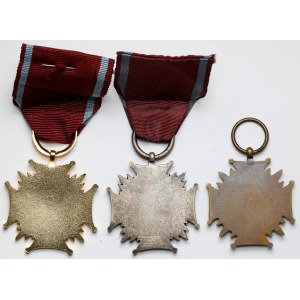 Krzyże Zasługi - zestaw (3szt)