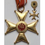 PRL, Order of Polonia Restituta cl.II/III + miniature