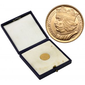 10 zloty 1925 Chrobry in box POLISH GOLD COINS of the era