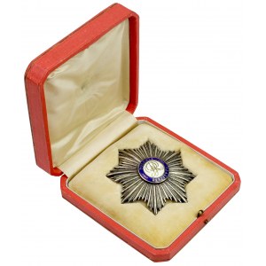 II RP, hvězda Řádu Polonia Restituta - v krabici