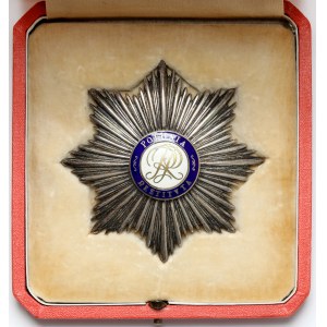 II RP, hvězda Řádu Polonia Restituta - v krabici