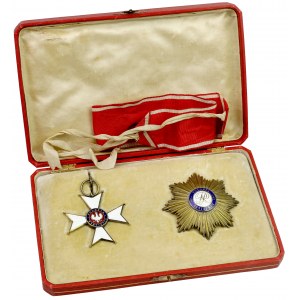 II RP, Orden der Polonia Restituta Kl.II mit Stern - in einer Schachtel