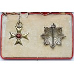 II RP, Řád Polonia Restituta II. třídy s hvězdou - v krabičce