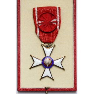 PSZnZ, Order of Polonia Restituta cl.IV - in a box