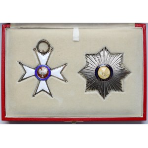PSZnZ, Orden der Polonia Restituta Klasse I mit Stern - in einer Schachtel