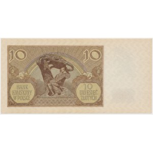 10 złotych 1940 - Ser.L. - numer radarowy