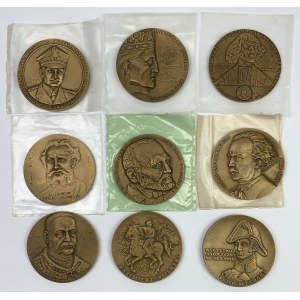Medaillen - Große Stangen (9 Stück)