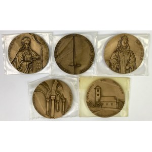 Medaily - kráľovská séria (5 ks)