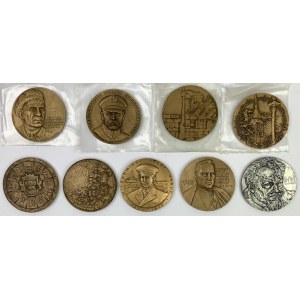 Medals - Kasprowicz, Sosabowski, Pilsudski.... (9pcs)