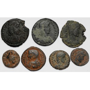 Roman Empire, set of follis (7pcs)