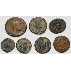 Roman Empire, set of follis (7pcs)