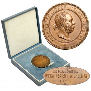 Medaille der Krakauer Hochschule für Bildende Künste 1906 - für Major Wyrwiński