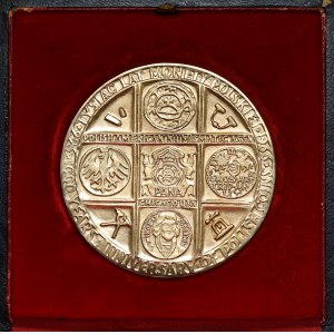 GOLD medal 1000 years of Christianity in Poland 1966