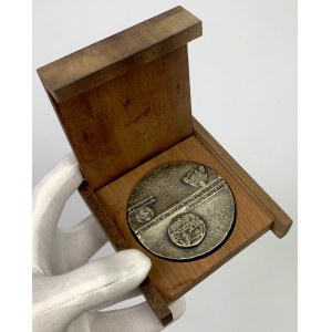 Medal, PTTK 1873-1973 - in wooden box