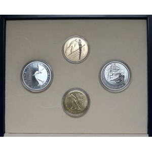 Set NBP Games Turin 2006 - including GOLD - signature of Balcerowicz (4pcs)