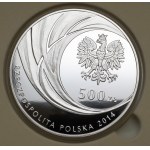 500 złotych 2014 Kanonizacja Jana Pawła II - 1 kg Ag.999