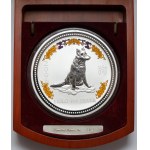 Australien, $30 2006 - 1 kg Ag.999 - Hund mit Diamantauge