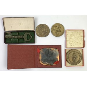Různé medaile, i v medailonové podobě Key-corner (5)