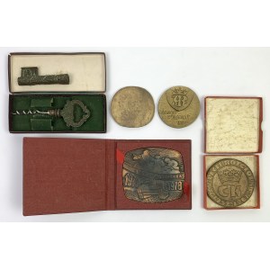 Medale różne, w tym w medalierskiej formie Klucz-korkociąg (5)