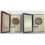 Medals, Millennium of Baptism 1966 - two varieties in case (2pcs)