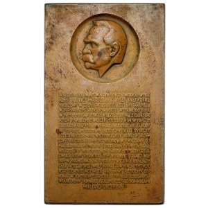 MW placard (102x60), J. Pilsudski, Resurrector of the State 1931