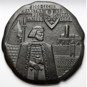 Medal, 1000th Anniversary of the Polish State 1966 - large