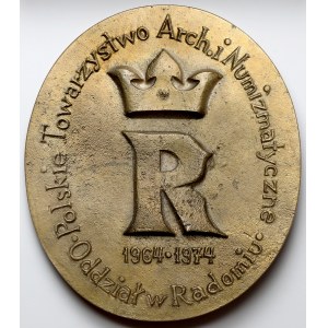 Medalion (13 x 11,5 cm), Teofil Rewoliński, PTAiN Radom