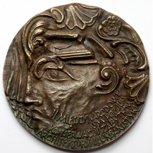 Medaille, Symposium über die Konservierung von Altertümern, Krakau 1984