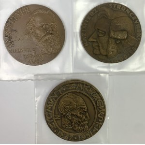 Medaile - Beyer, Stronczyński, Zakrzewski (3ks)