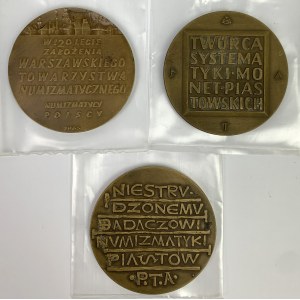 Medaile - Beyer, Stronczyński, Zakrzewski (3ks)