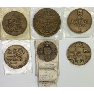 Medale - Kochanowski, Sikorski...(6szt)