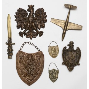 Grommets, Eagle and other trinkets - set (7pcs)