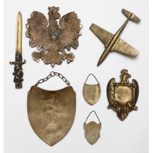 Grommets, Eagle and other trinkets - set (7pcs)
