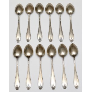 Silver, Piotr Lątkowski, Warsaw - set of spoons (12pcs)