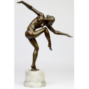 Bronze sculpture - Naked dancer.