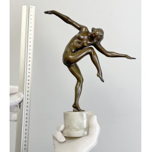 Bronze sculpture - Naked dancer.