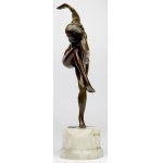 Bronzeskulptur - Nackte Tänzerin