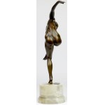 Bronze sculpture - Naked dancer.