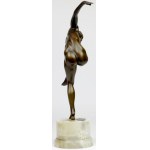 Bronzová socha - Nahá tanečnice