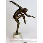 Bronze sculpture - Naked dancer.