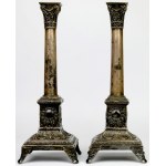 Silver, Poland, FiK, Warsaw, Pair of candlesticks (2pcs)