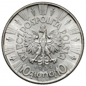 Piłsudski 10 złotych 1939