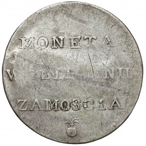 Siege of Zamosc, 2 gold 1813 - reversed N
