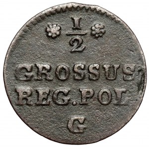 Poniatowski, Half-penny 1767-G, Warsaw
