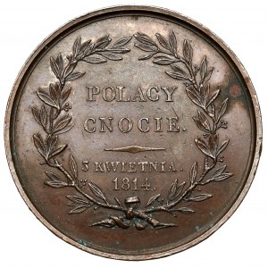 Medal, W. hr. Korwin Krasinski / POLITICS CNOCIE 1814