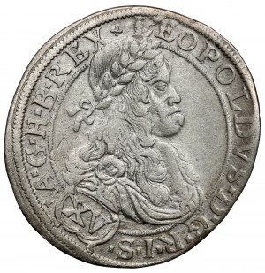 Austria, Leopold I, 15 krajcars 1664, Vienna