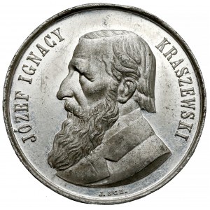 Medal, Józef Ignacy Kraszewski 1879