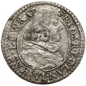 Silesia, Frederick of Hesse, 6 krajcars 1680 LPH, Nysa